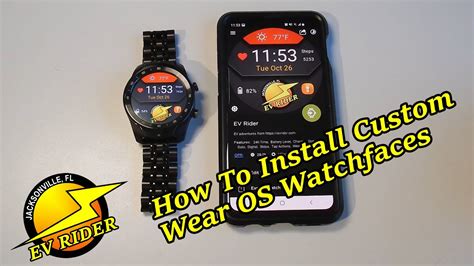 Installing Wear OS Watchmaker Watch Faces 